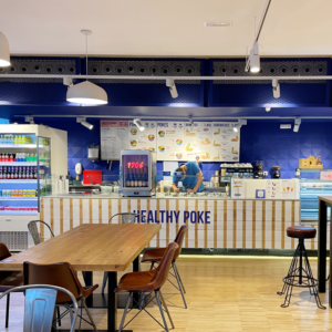 Healthy Poke Restaurante Montecarmelo Interior del restaurante Healthy Poke en Montecarmelo