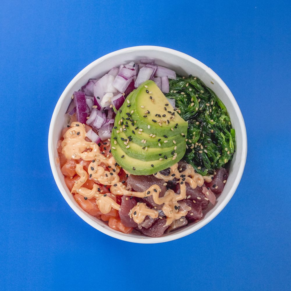 “WAKAME en poke bowl saludable”